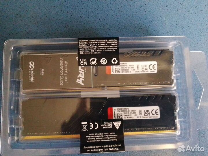 Оперативная память ddr4 16gb (2x8gb) 3200