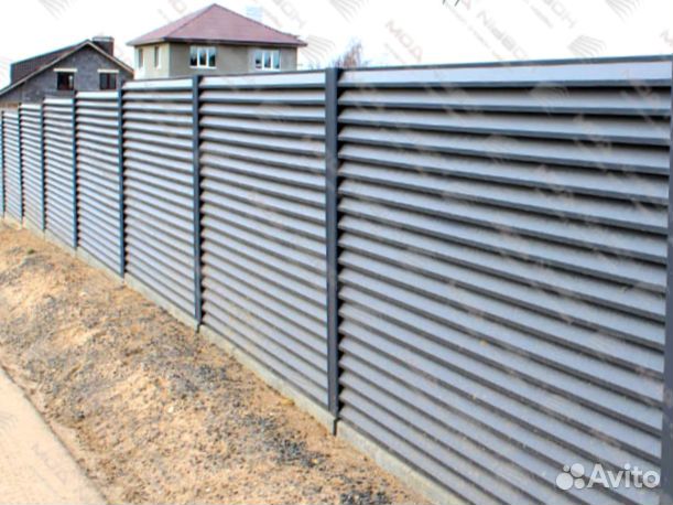 Забор жалюзи