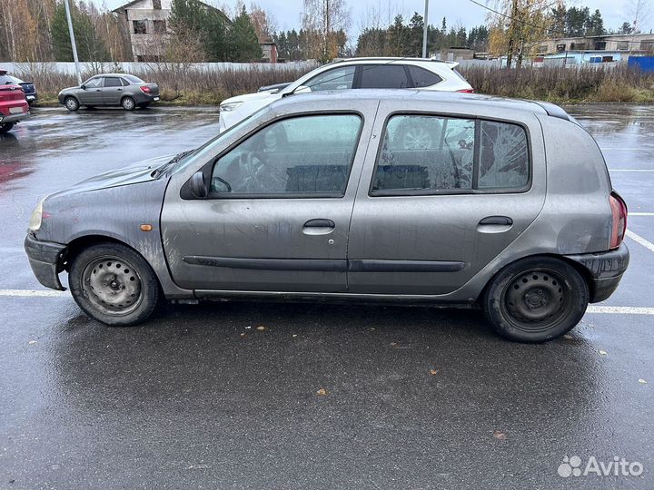 Renault Clio 1.1 МТ, 2000, 222 222 км