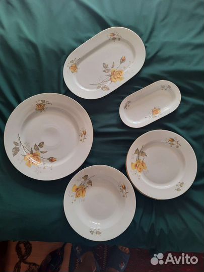 Польский столовый сервиз Porcelana Wloclawek