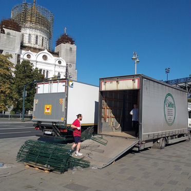 Грузоперевозки гидроборт 5 6 7 тонн 36-55м3