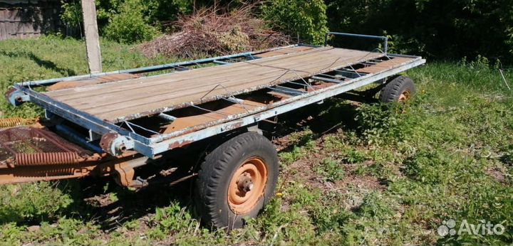 Телега, платформа-прицеп для перевозки пчел