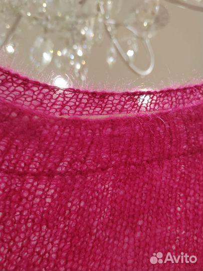 Свитер паутинка из мохера