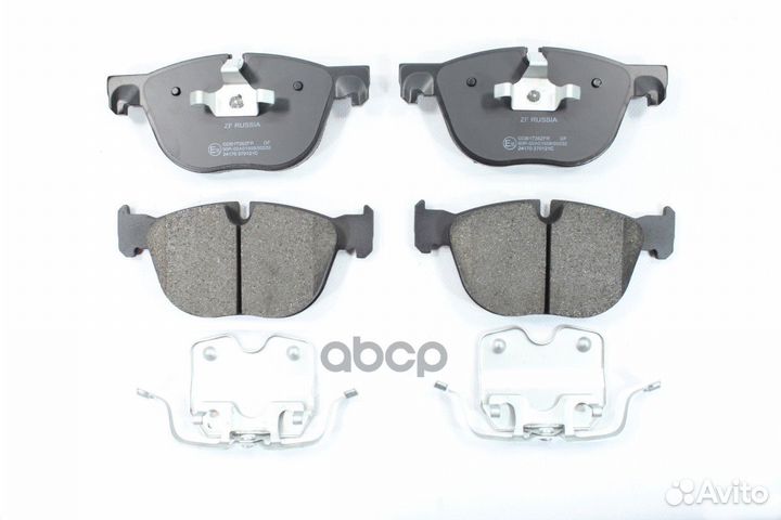 Колодки перед E70 GDB1726ZFR ZF Russia
