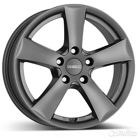 R16 5x114,3 6,5J ET38 D67,1 Dezent TX graphite