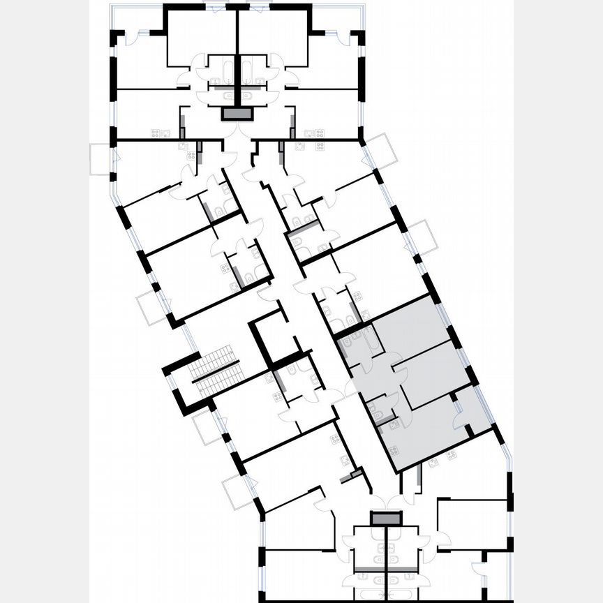 2-к. квартира, 50,9 м², 3/3 эт.