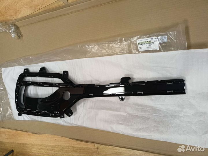 Рамка противотуманной фары птф hyundai santa FE