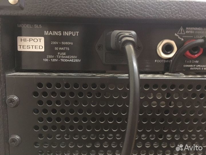 Комбоусилитель marshall SL-5C slash signature