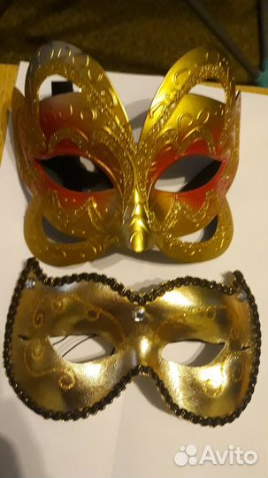 Праздничные маски и очки