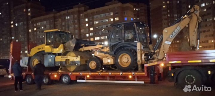 Аренда трала - перевозка спецтехники