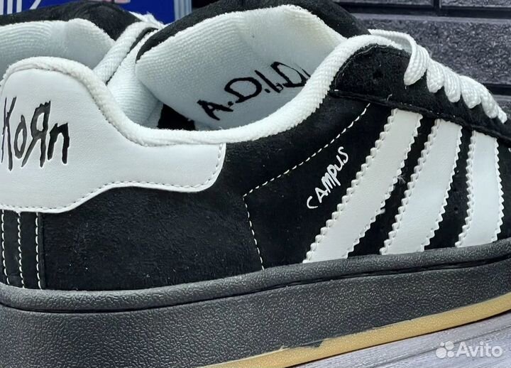 Adidas Campus 00s Black Gum x Korn