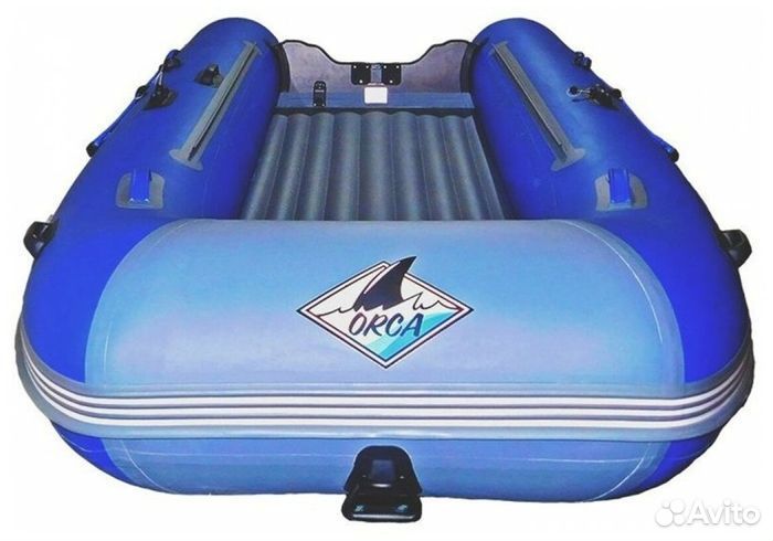 Лодка orca 380 нд синяя