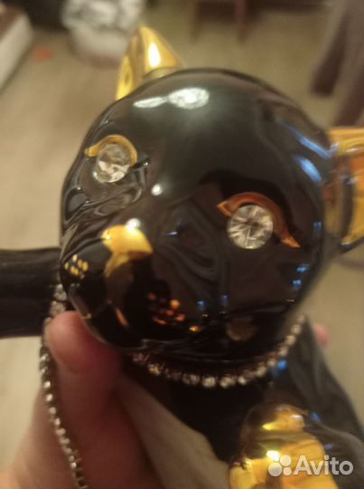 Статуэтка кошка фарфор