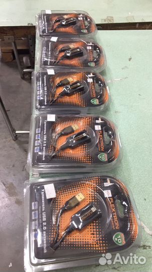 Удлинитель USB2.0 Flextron 