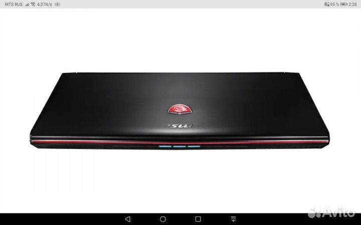 Игровой ноутбук msi