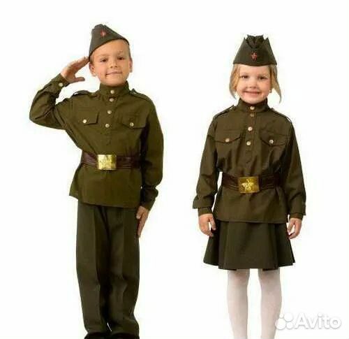 Солдатский карнавальный костюм