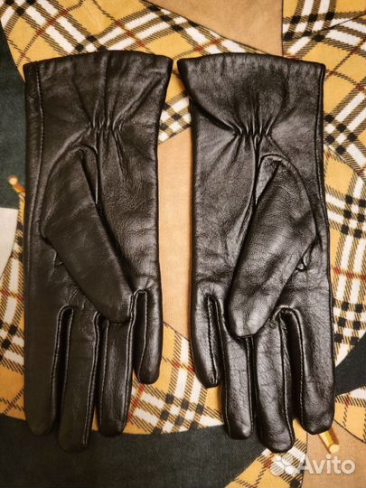 Перчатки женские натуральная кожа