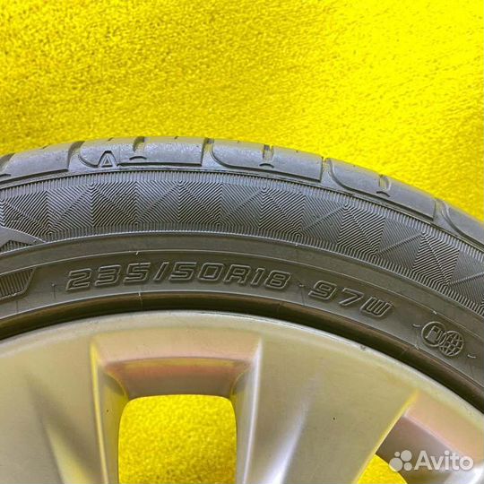 Колеса из Японии на дисках toyota 5x114.3 c шинами