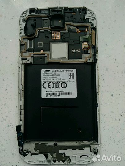 Тачскрин, кнопка, рамка GT-I9500