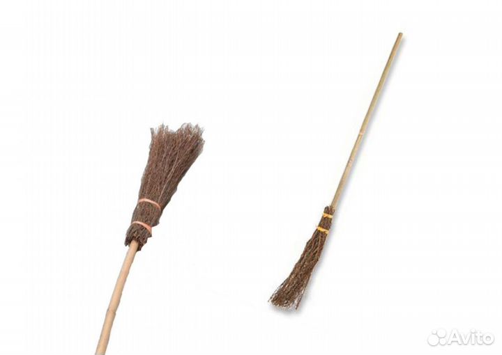 Метла ведьмы 100 см