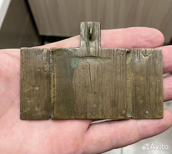 Икона складень Огненное восхождение пророка Илии