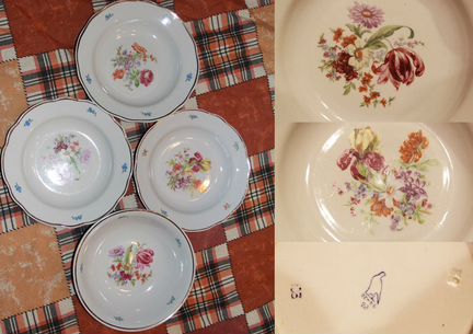 Фарфор посуда СССР, Дулево Пролетарий Городница др