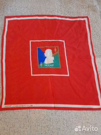 Платок Mozart натуральный шёлк 42 на 45