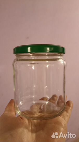 Банки стеклянные 0,5 л с завинчивающейся крышкой
