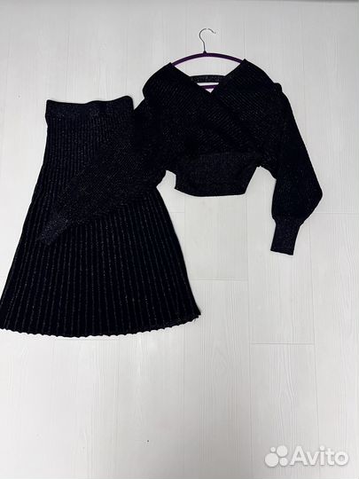 Вязаный костюм женский 42 44