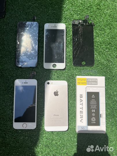 Запчасти на iPhone 5,5s,6,6s,6 plus,7