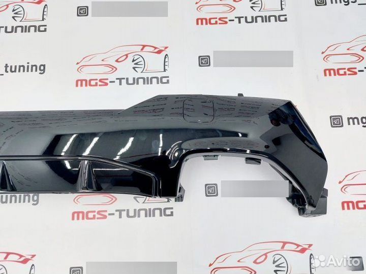 Диффузор BMW 4 Series G22 M440 M-Performance Black