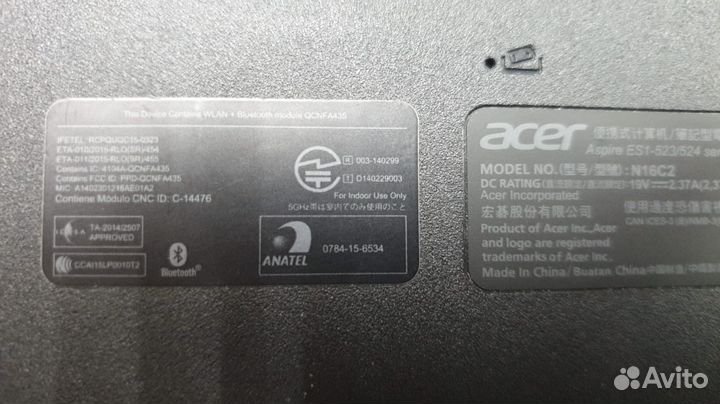 Ноутбук Acer aspire n16c2