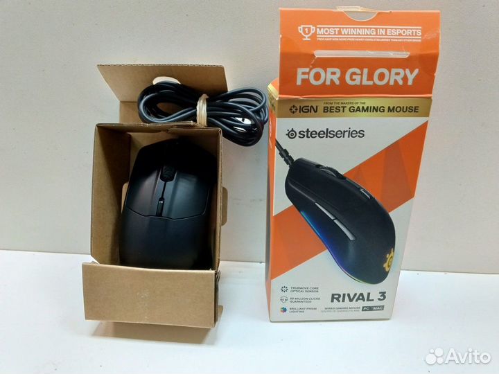 Мышь Steelseries Rival 3