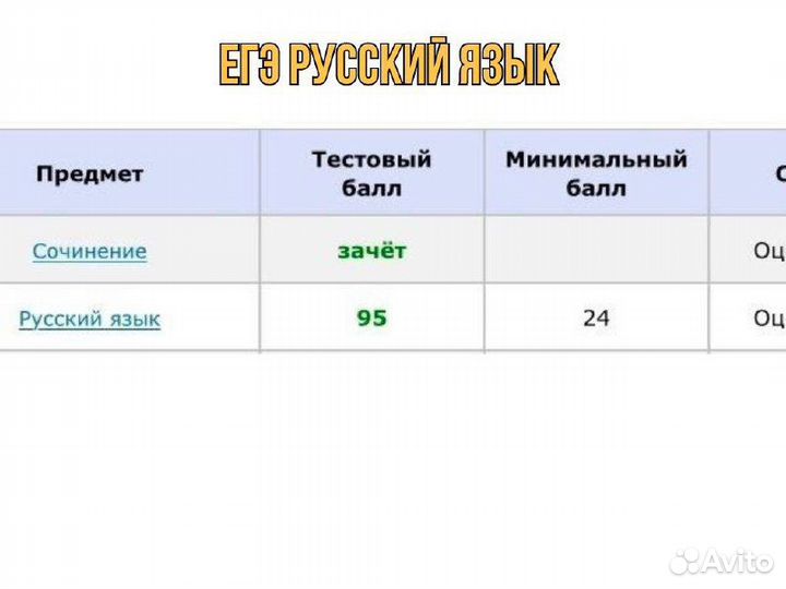 Репетитор по Русскому языку огэ и егэ