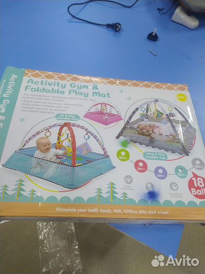 Развивающий коврик манеж