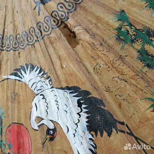 Старинный японский зонтик