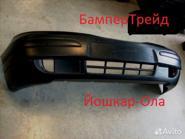 Бампер передний Ваз 2110-М (Купе) Чёрный 665