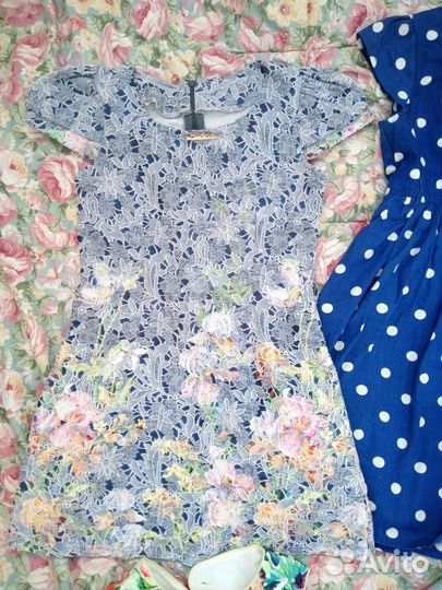 Пакет летней одежды для девочек 104 110