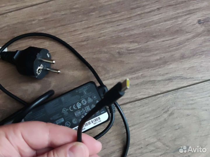 Блок питания для ноутбука Lenovo usb type-c, 65w