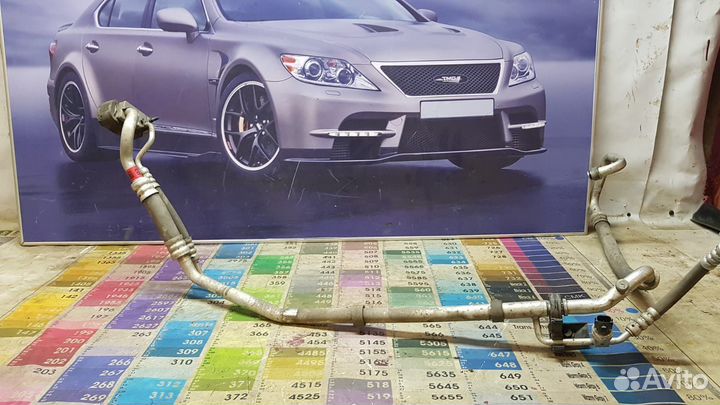 Трубка кондиционера G4KJ на kia optima 4 jf