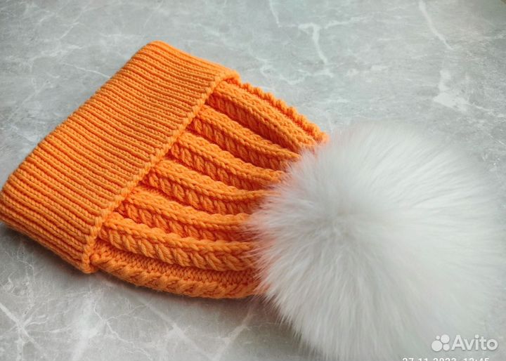Шапка зимняя для девочки