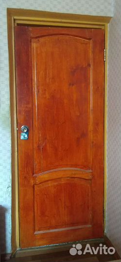 Дверь межкомнатная деревянная 79см