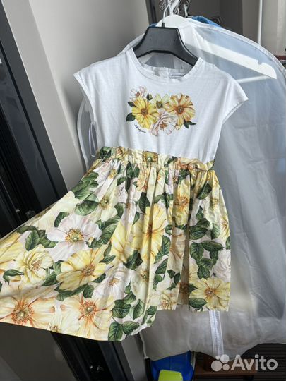 Платье для девочки на 6 лет D&G оригинал