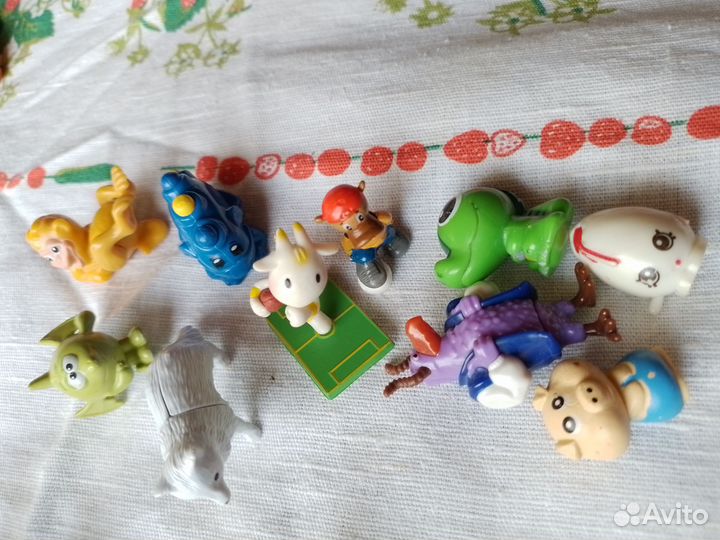 Игрушки из киндера 90х пакетом