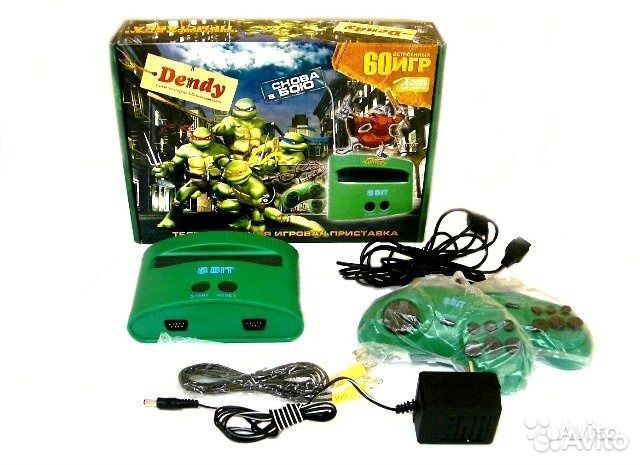 Dendy Turtles (черепашки нидзя) 60-in-1