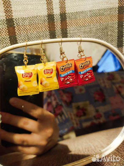 Серьги бижутерия