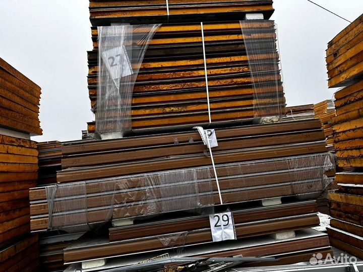 Сэндвич панели бу 10000 м2 в наличии