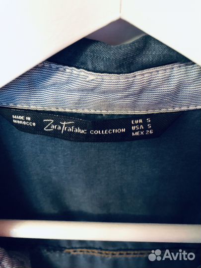 Рубашка джинсовая Zara