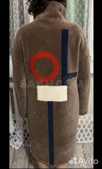 Шуба из овечьей шерсти