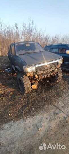 Toyota Hilux Surf 2.5 МТ, 1986, битый, 100 000 км